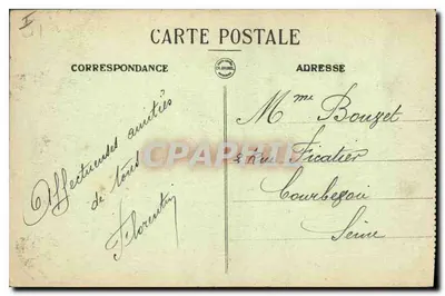 Reims — Hotel de Ville Mayoralty — OR — Verso