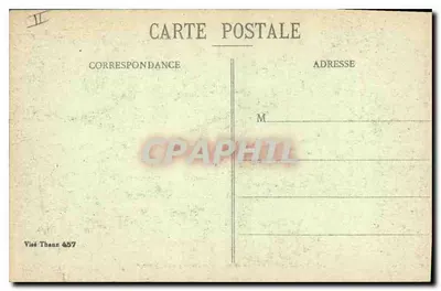 Thann - Rue de l'Etang - Bombardamentos do 7 ao 21 Janeiro 1915 — Edição Stuber — Verso