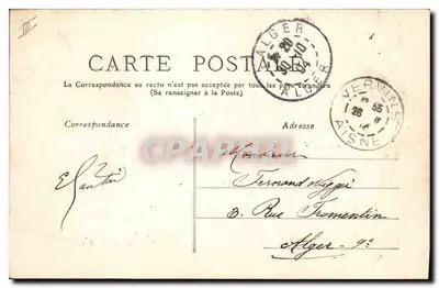 Vervins, Sąd Prawa — Aisne — nieznany wydawca, n° 10 — Rewers