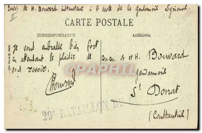 Tunis — Pałac Sądowy — wydawca LL, n° 49 — Rewers