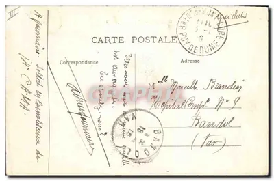 Dança da Auvergne — A Final — Editora La Bourrée d'Aubergne, n° 541 — Verso