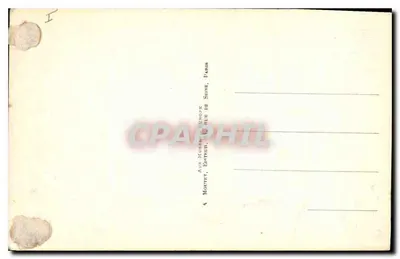 Tron XERXÈS — seria 135 — wydawca Auz Musée, Édouard de Sone, Paryż — Rewers