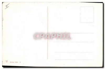 Les Pyramides d'Égypte — vue au crépuscule — Series 1498, n°2 — Rewers