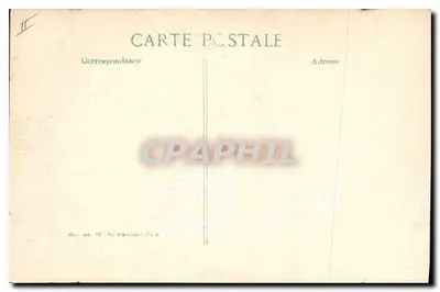 Creil — Rue Gambetta — zniszczenia po 1914 — Wydawca ELD, 14. seria — Rewers