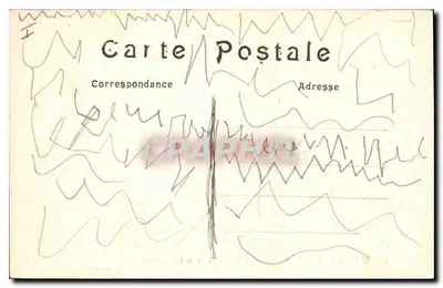 Cattedrale di Malines dopo il bombardamento — Guerra del 1914 — LL. n° 364 — Verso
