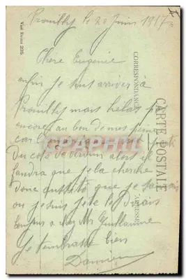 Reims - Cosa rimane di un milione di litri dopo i bombardamenti 1914-15-16-17 — G. Dubois, Reims, n°263 — Verso