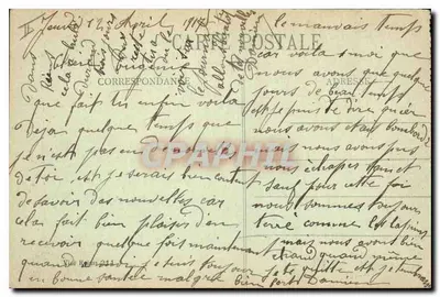 Reims dans ses années de bombardements 1914-15-16-17 — Docks Rémois — Collection G. Dubois, Reims — Verso