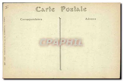 Zniszczenie SENLIS — Wejście na ulicy République — ND. Fot. — Rewers