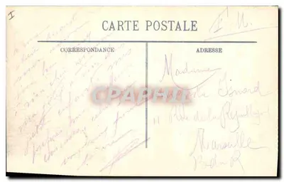 Reims — Casa destruída por um obus — LL, n° 172 — Verso
