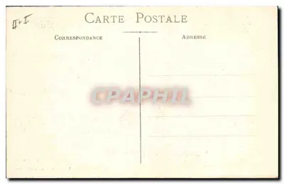 Senlis — Casas destruídas — Éditions Guiraud, Marselha — Verso