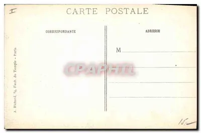 Ecurie (P.-de-C.) — Les ruines du Château après le bombardement — Visé Paris n°193 — Verso