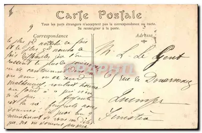 Oran — Il Palazzo di Giustizia — editore sconosciuto, n°4 — Verso