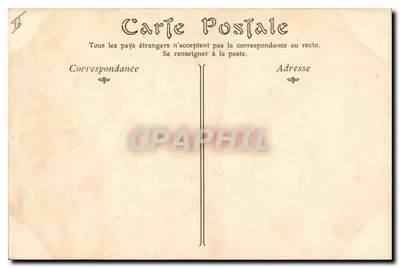 Tunis — Palácio do Bardo, a Sala de Justiça — ND Plot, n°28 — Verso