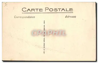 Pałac Sądowy w Dakarze (Senegal) — wydawca Lévy et Neurdein, Paryż — Rewers