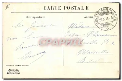 Lausana — Tribunal Federal — Payot et Cie, editores — Verso