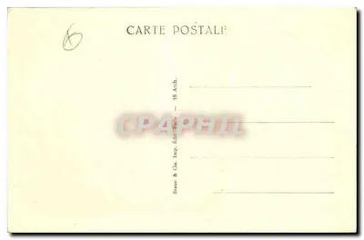 Egito — Templo de Philae — Braun & Cie, Paris — Verso