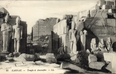Karnak — Templo de Amenofis — LL. n°22