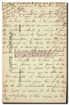 Bombardeio de VERDUN - Rue des Hauts-Degrès — Phot-Express - Visé Paris — Verso