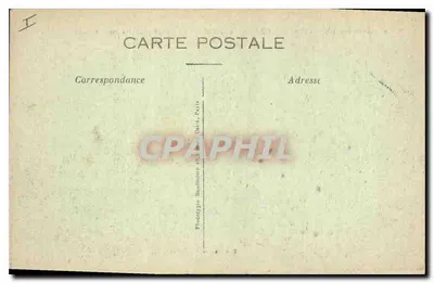 Castelo de Ham — Visão geral das ruínas — A França reconquistada (1917) — Verso