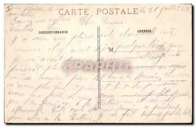 As torres do Mont-St-Éloi (P.-de-C.) — após seu último bombardeio — IMP. BAUDINIÈRE, NANTERRE — Verso