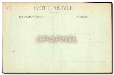 Palacio de Fontainebleau — Sala del Consejo — editor no identificado, número de serie 75 — Reverso