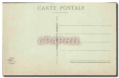 Estrasburgo - A Relógio Astronômico - Editor Bergeret, n° 516 — Verso
