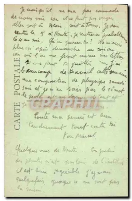 NANTES - Un viale del Jardin des Plantes — A.R. n°46 — Verso
