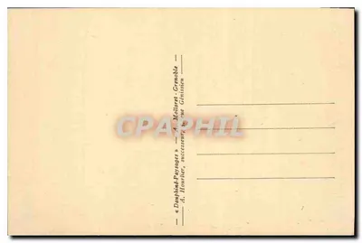 La Casse Déserte (Col Izoard) — widok panoramiczny — seria 8555.2 — Rewers