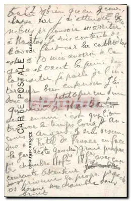 NANTES - Ein Eckbereich des Jardin des Plantes — unbekannter Verlag, Nr. 527 — Rückseite
