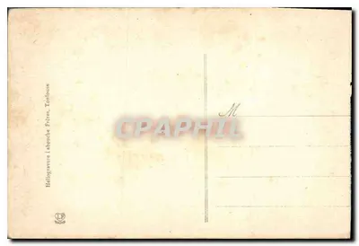 Cauterets — Spadzista Lutour lub Pisse-Arros — Héliogravure Laboche Frères, n°433 — Rewers