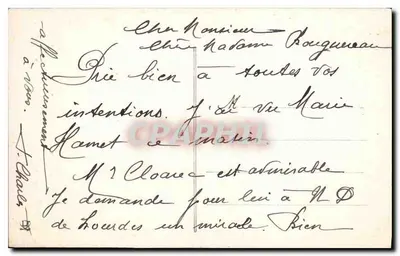 Lourdes — Bazylika Frontalna — Prototypie Lhouches Frères, Toulouse — Rewers