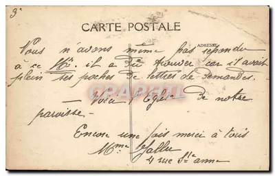 Laval — Wnętrze Kościoła św. Weneranda — wydawca Lamiré, Rennes — Rewers