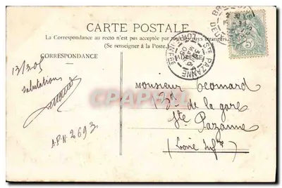 Bressuire - Vista Geral — Coleção H. Bouvier, Livraria Bressuire — Verso