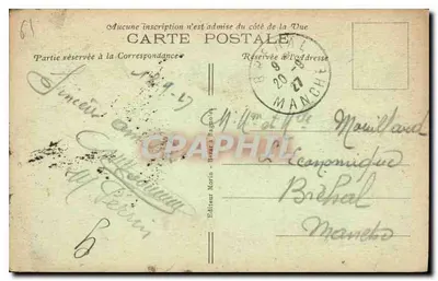 Station Thermale de BAGNOLES-de-l'ORNE — Les Thermes — Éditeur Morin, n°9 — Verso