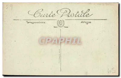 Lilée — Le monument de Pasteur — éditeur L.L. — Verso
