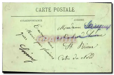 Arras — La Chapelle des Ursulines — éditeur L.L. — Rewers