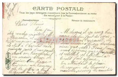 Bultes-Chaumont — O ponte de tijolos — L.V. & Cie, n°696 — Verso