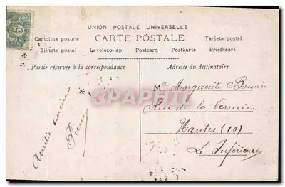 Jovem menina com véu — representação religiosa — editor desconhecido, n° 694 — Verso