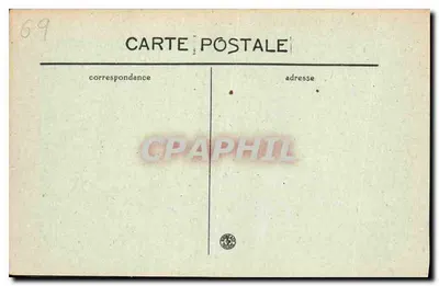 LYON — Fontanna i Plac Jakobinów — L. B. — Rewers
