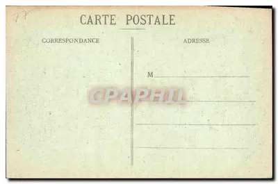 Palazzo di Fontainebleau — L'Etang e l'Antico Teatro — editore anonimo, n° 2165 — Verso