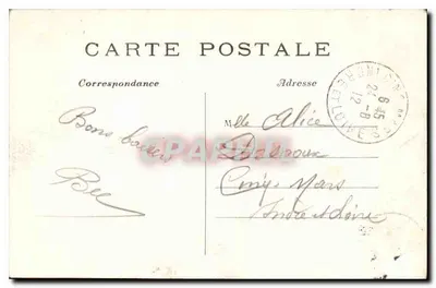 Paris (1er arrt) — Place du Carrousel — Pavillon Richelieu et statue de Gambetta — C. M. n°300 — Verso