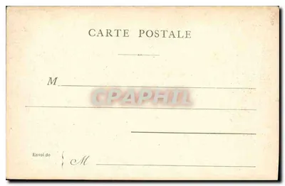 Paryż — Avenue de l'Opéra — wydawca nieznany, nr serii 10 — Rewers