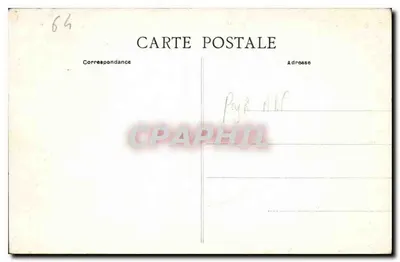 Biarritz-Modern — Ansicht des Observatoriums-Felsens und der Theaterlodge — R.S. — Rückseite