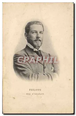 Philippe, duc d'Orléans — portrait en buste — Librairie Nationale, Paris