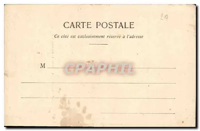Grignan - Zamek - Łóżko Ludwika XIV — Le Revoul & Aux dix mille articles, n°138 — Rewers