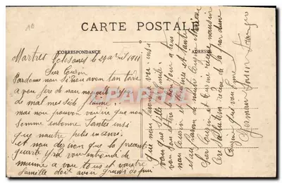 Martres-Tolosane (Hte-Gne) — Soulancé Castle — Collection B.Z., publisher in Martres — Back