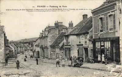 Fismes — Faubourg de Vesle — Editor G. Fismes, n°12