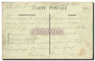 Fismes — Faubourg de Vesle — Editor G. Fismes, n°12 — Verso