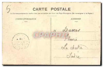 Penmarch — Menhir — Zbiór Villard, Quimper, n°817 — Rewers