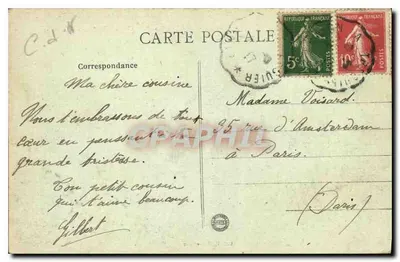 Perros-Guirec (C.-du-N.) — Le Pors-Nevez and the Beach — Col. E. Blavennecc — Back